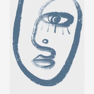 Malerifabrikken – Poster Lignes grasses 2 – Beige – Posters – Från Homeroom