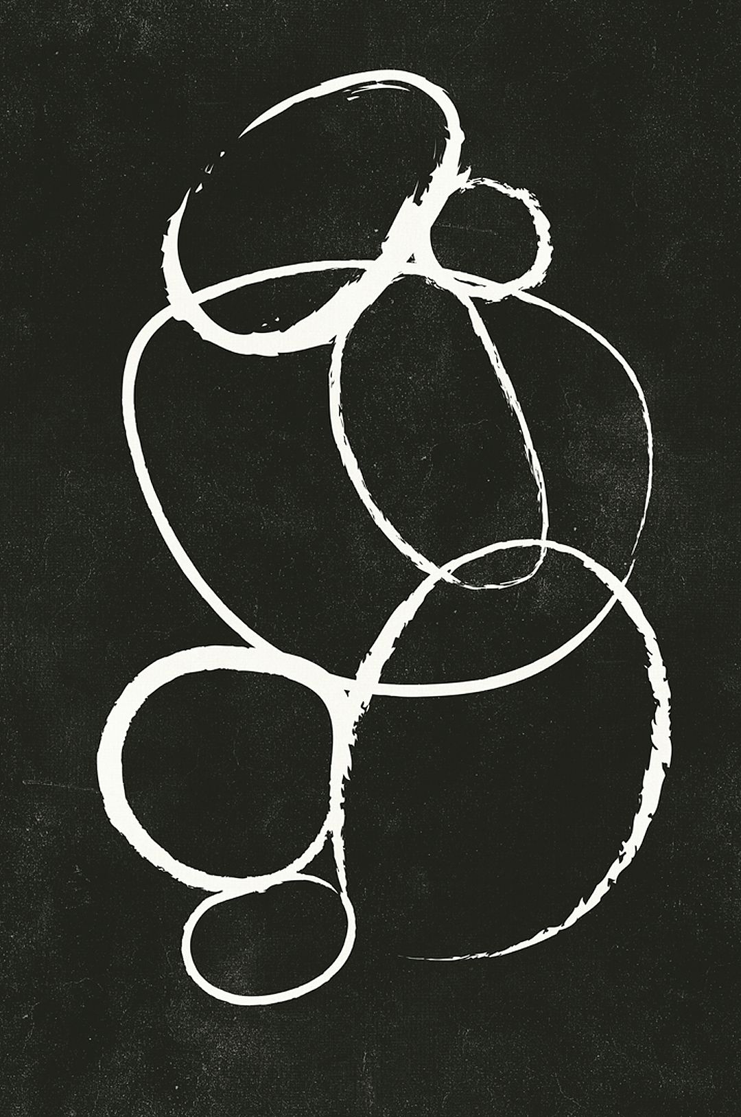 Malerifabrikken – Poster Linked 2 – Svart – Posters – Från Homeroom