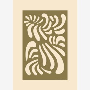 Malerifabrikken – Poster Lithography 1 – Beige – Posters – Från Homeroom