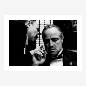 Malerifabrikken – Poster Marlon Brando 1 – Svart – Posters – Från Homeroom