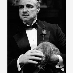 Malerifabrikken – Poster Marlon Brando 2 – Svart – Posters – Från Homeroom