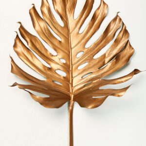 Malerifabrikken – Poster Monstrea gold leaf – Guld – Posters – Från Homeroom