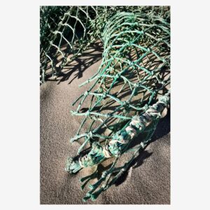 Malerifabrikken – Poster Net in sand – Grön – Posters – Från Homeroom