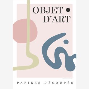 Malerifabrikken – Poster Objet 3 – Rosa – Posters – Från Homeroom