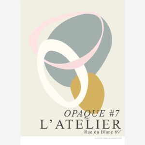 Malerifabrikken – Poster Opaque #7 – Beige – Posters – Från Homeroom