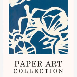 Malerifabrikken – Poster Paper Art 6 – Blå – Posters – Från Homeroom