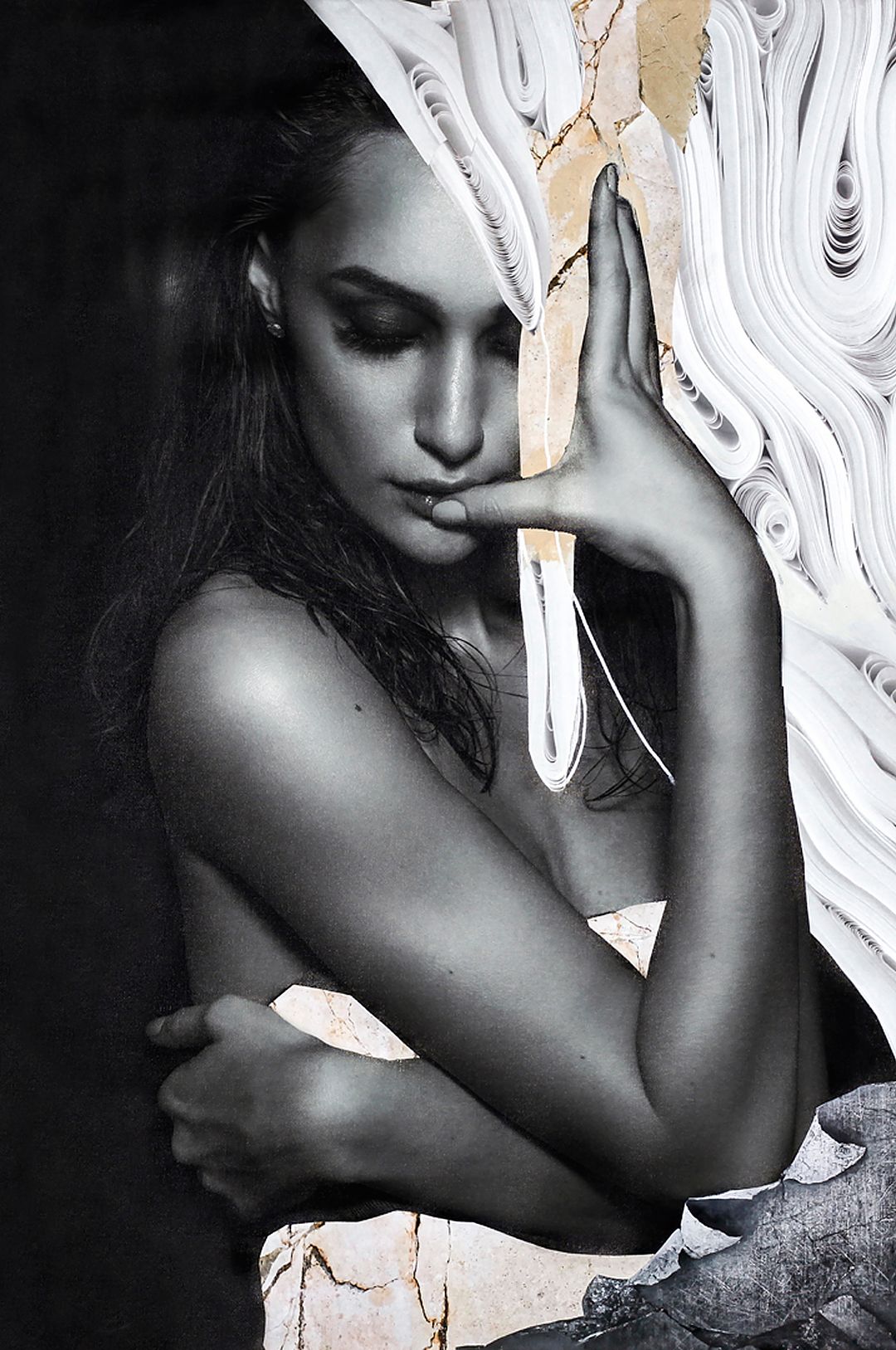 Malerifabrikken – Poster Paper look 1 – Grå – Posters – Från Homeroom