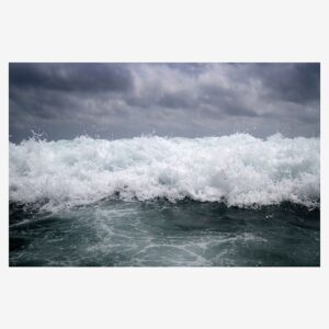 Malerifabrikken – Poster Rolling waves – Blå – Posters – Från Homeroom