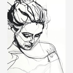 Malerifabrikken – Poster Silhouette 1 – Vit – Posters – Från Homeroom