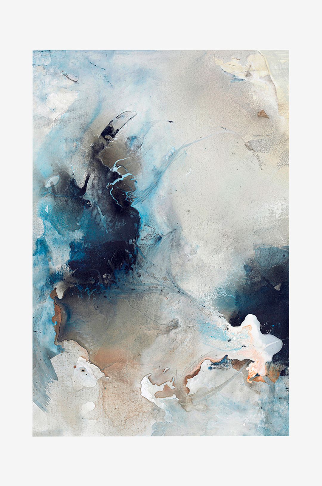 Malerifabrikken – Poster Still Water 5 – Blå – Posters – Från Homeroom