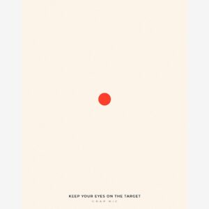 Malerifabrikken – Poster Target 1 – Beige – Posters – Från Homeroom