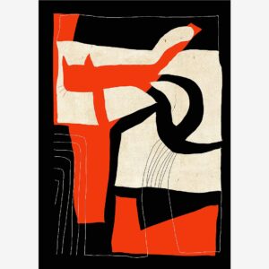 Malerifabrikken – Poster The Loose Cat – Svart – Posters – Från Homeroom