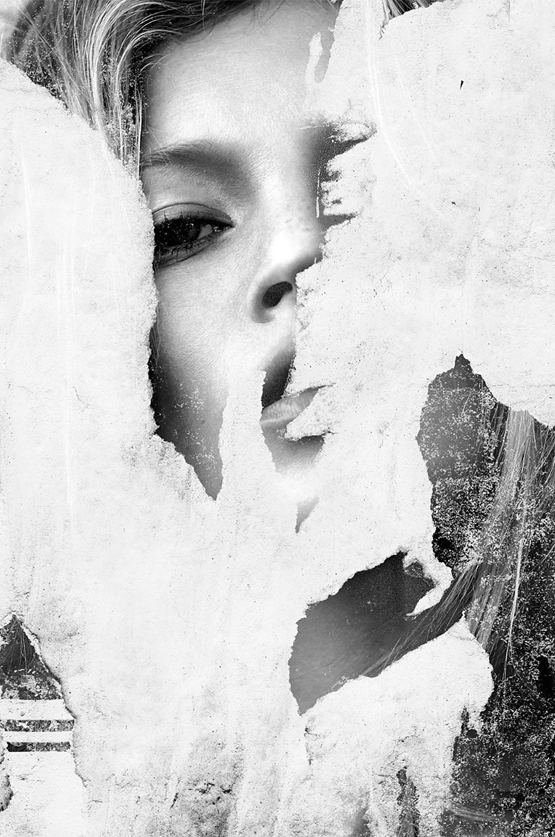 Malerifabrikken – Poster Torn out 1 – Grå – Posters – Från Homeroom