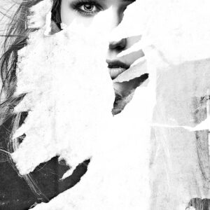 Malerifabrikken – Poster Torn out 2 – Grå – Posters – Från Homeroom