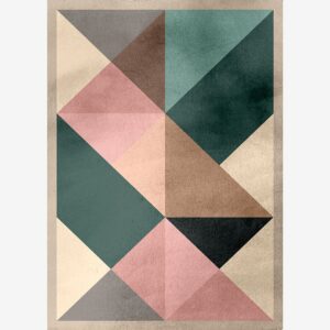 Malerifabrikken – Poster Triangle 2 – Flerfärgad – Posters – Från Homeroom