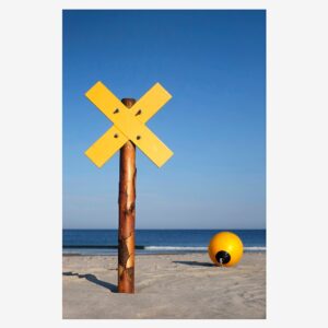 Malerifabrikken – Poster Yellow and blue – Flerfärgad – Posters – Från Homeroom