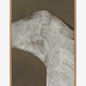 Malerifabrikken – Raw Shape 1 / 50×70 Cm / Ekram – Brun – Tavlor – Från Homeroom