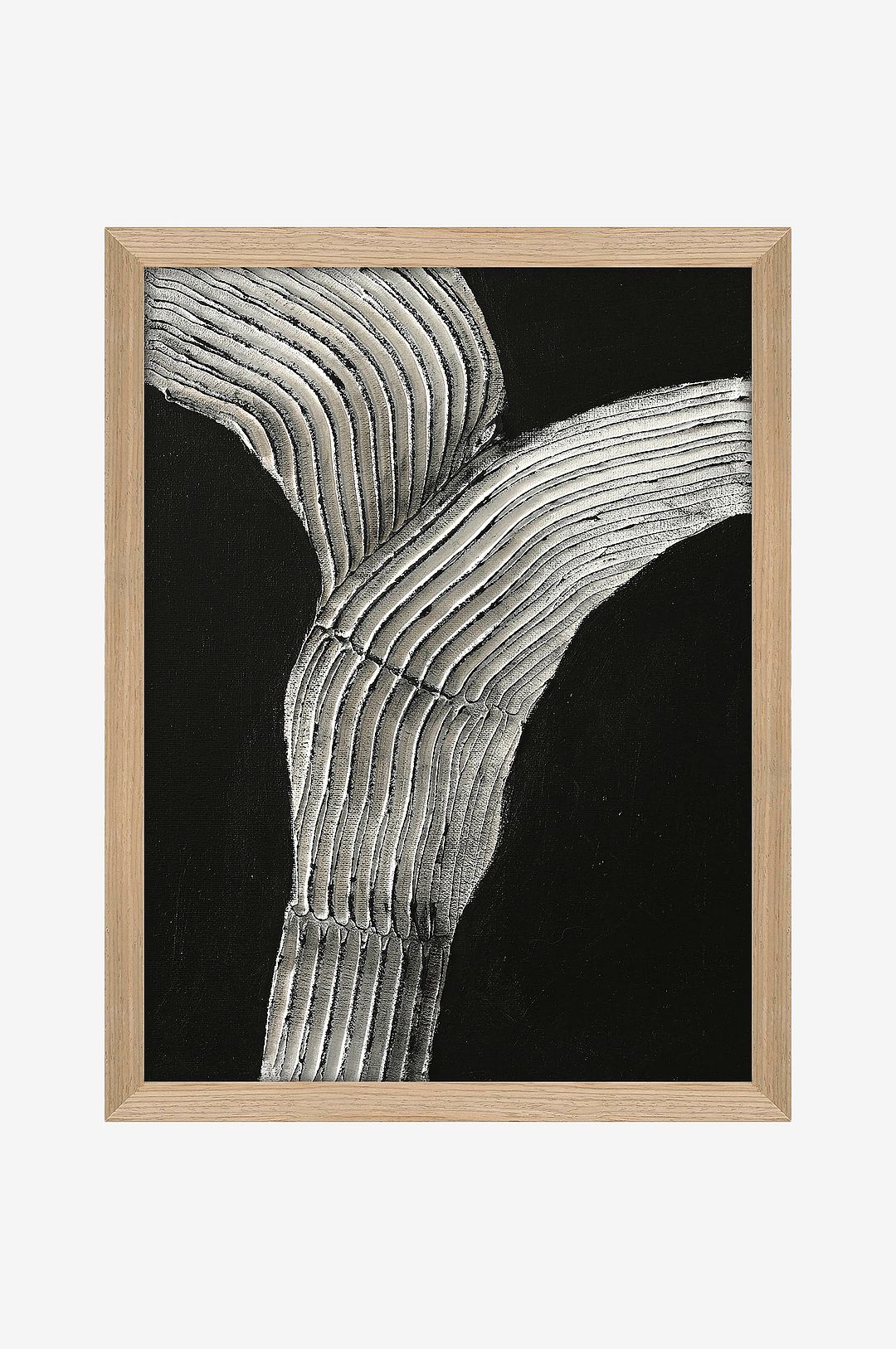 Malerifabrikken – Raw Shape 2 / 30×40 Cm / Ekram – Svart – Tavlor – Från Homeroom