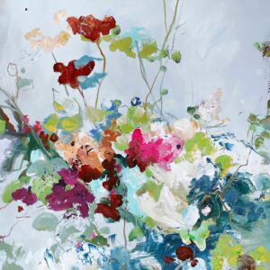 Malerifabrikken – Tavla Abstract Floral 1 – Flerfärgad – Tavlor – Från Homeroom