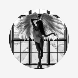 Malerifabrikken – Tavla Angel dream 2 – Svart – Tavlor – Från Homeroom