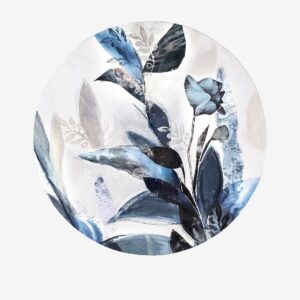 Malerifabrikken – Tavla Blue leaves – Blå – Tavlor – Från Homeroom