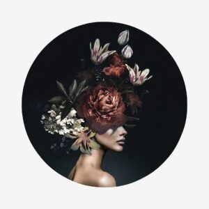 Malerifabrikken – Tavla Floral Diva 2 – Svart – Tavlor – Från Homeroom