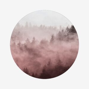 Malerifabrikken – Tavla Foggy red – Röd – Tavlor – Från Homeroom