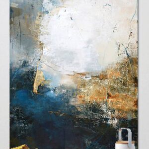 Malerifabrikken – Tavla Freja White Vision – Blå – Tavlor – Från Homeroom