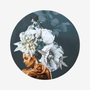 Malerifabrikken – Tavla Gold Couture 6 – Blå – Tavlor – Från Homeroom