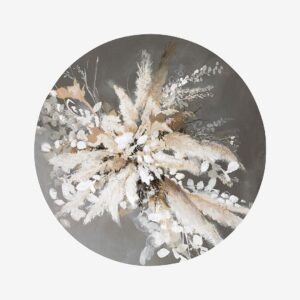 Malerifabrikken – Tavla Light Leaves 1 – Grå – Tavlor – Från Homeroom