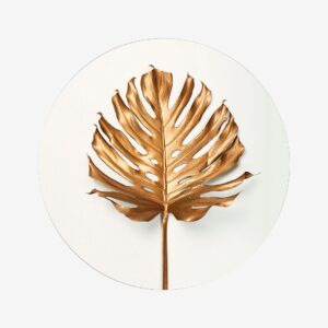 Malerifabrikken – Tavla Monstrea gold leaf – Guld – Tavlor – Från Homeroom