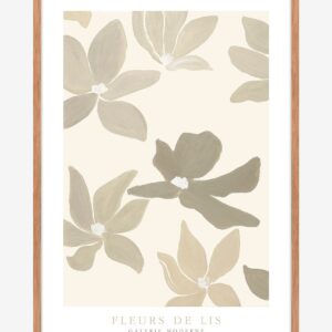 Malerifabrikken – Tavla Nostalgia 1, Ek ram – Beige – Tavlor – Från Homeroom