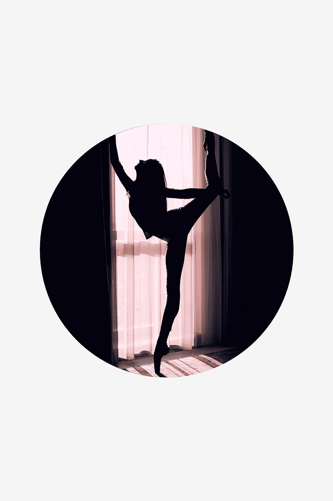 Malerifabrikken – Tavla Perfect curve – Rosa – Tavlor – Från Homeroom