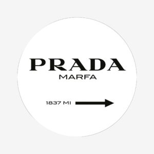 Malerifabrikken – Tavla Prada – Svart – Tavlor – Från Homeroom