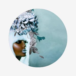 Malerifabrikken – Tavla Silver Couture 2 – Blå – Tavlor – Från Homeroom