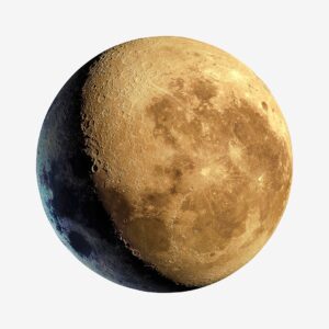 Malerifabrikken – Tavla The Waning Moon 2 – Gul – Tavlor – Från Homeroom