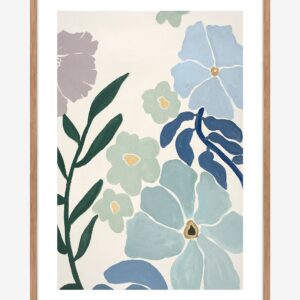 Malerifabrikken – Tavla This Season 1, Ek ram – Blå – Tavlor – Från Homeroom