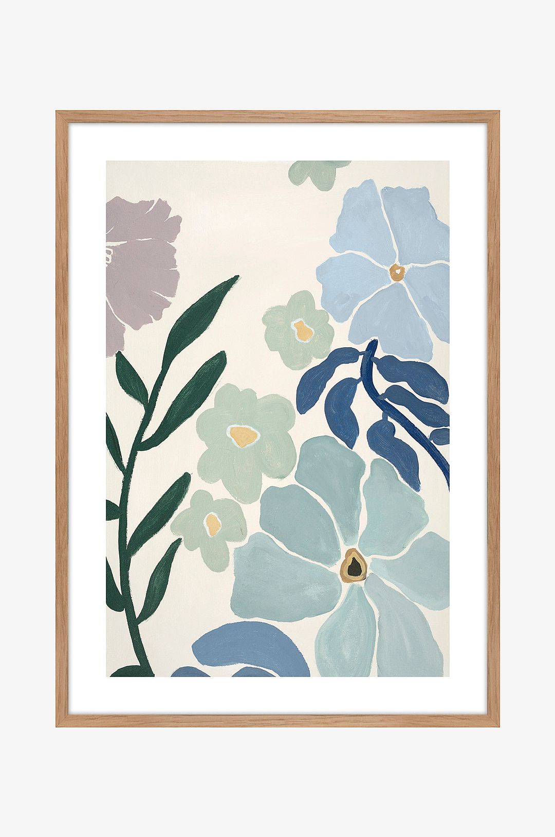 Malerifabrikken – Tavla This Season 1, Ek ram – Blå – Tavlor – Från Homeroom