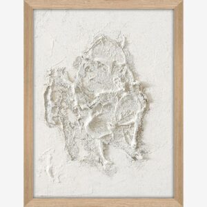 Malerifabrikken – White Beach / 30×40 Cm / Ekram – Vit – Tavlor – Från Homeroom