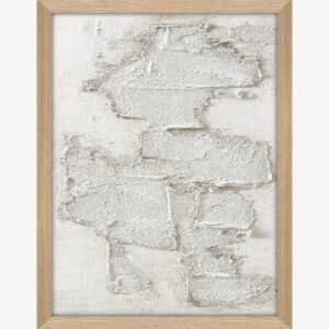 Malerifabrikken – White Rock / 30×40 Cm / Ekram – Vit – Tavlor – Från Homeroom