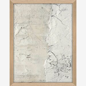 Malerifabrikken – White Surface / 30×40 Cm / Ekram – Vit – Tavlor – Från Homeroom