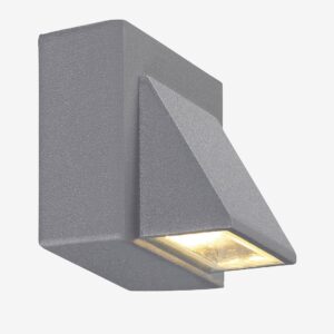 Markslöjd – CARINA Vägg 1L Grå – Grå – Fasadbelysning – Från Homeroom