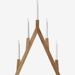 Markslöjd – Ljusstake Bjurfors – Brun – Adventsljusstakar – Från Homeroom