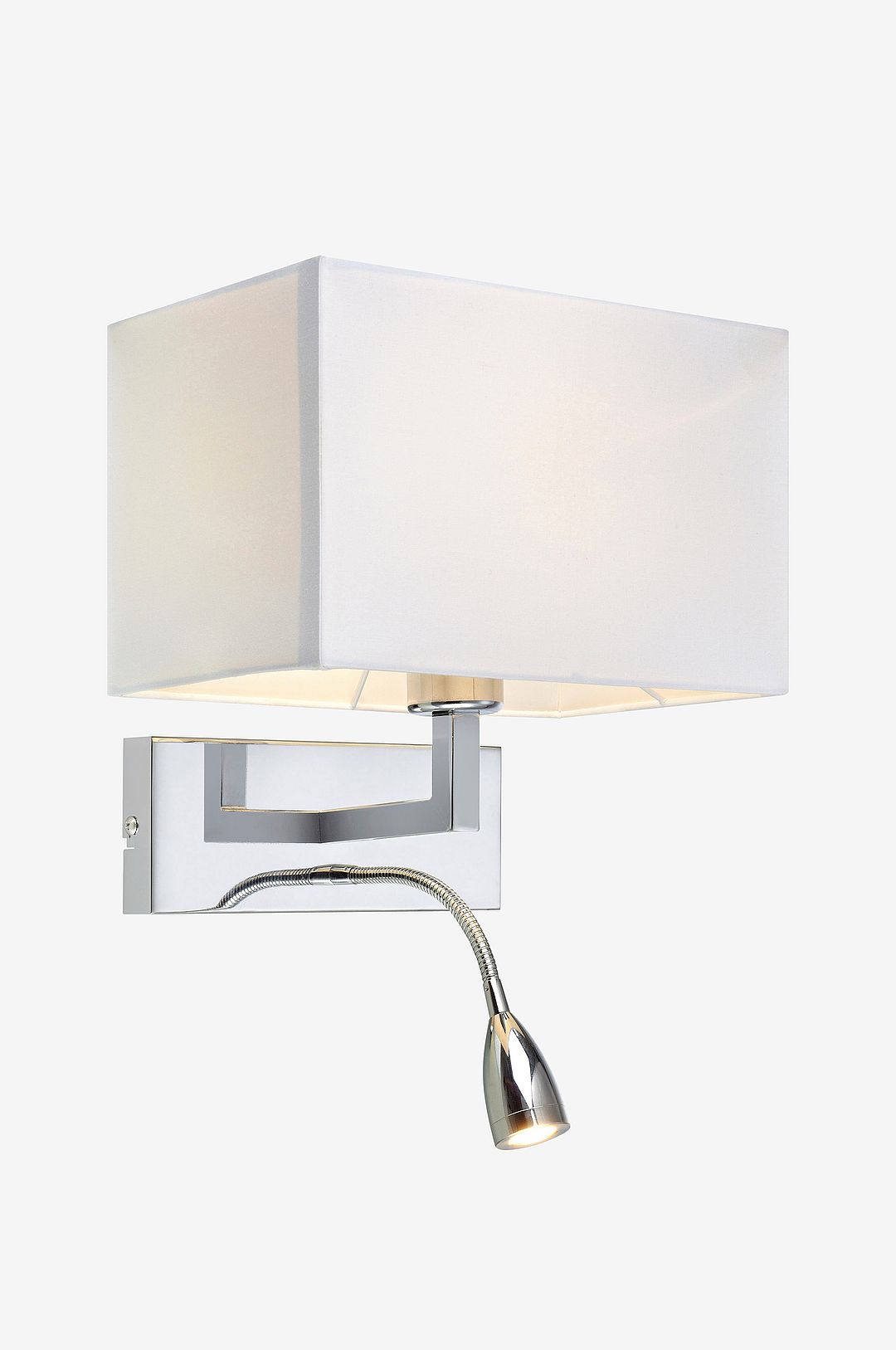 Markslöjd – SAVOY Vägg 2L Krom/Vit – Vit – Vägglampor – Från Homeroom