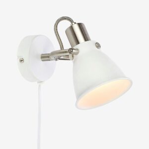 Markslöjd – Vägglampa ALTON 1L – Vit – Vägglampor – Från Homeroom
