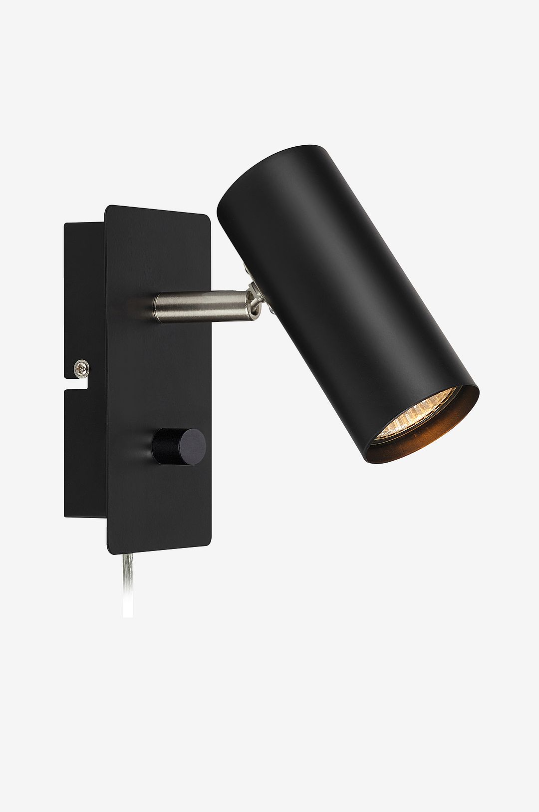 Markslöjd – Vägglampa BARCELONA 1L – Svart – Vägglampor – Från Homeroom