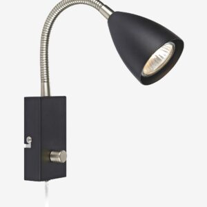 Markslöjd – Vägglampa CIRO Flex 1L – Svart – Vägglampor – Från Homeroom