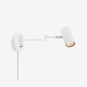 Markslöjd – Vägglampa Costilla Flex Arm 1L – Vit – Vägglampor – Från Homeroom