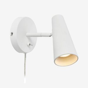 Markslöjd – Vägglampa Crest 1L – Vit – Vägglampor – Från Homeroom