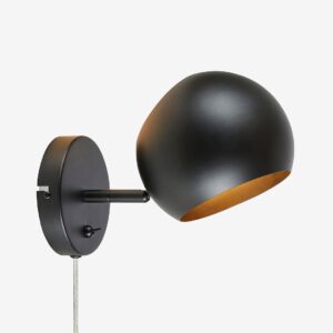 Markslöjd – Vägglampa Edgar – Svart – Vägglampor – Från Homeroom